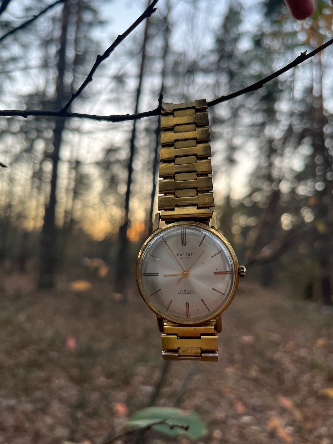 Poljot de LUXE Vintage Herrenuhr, Ultra seltene Uhr, Armbanduhren für  Männer, mechanische Uhr, vergoldet, Geschenk für ihn