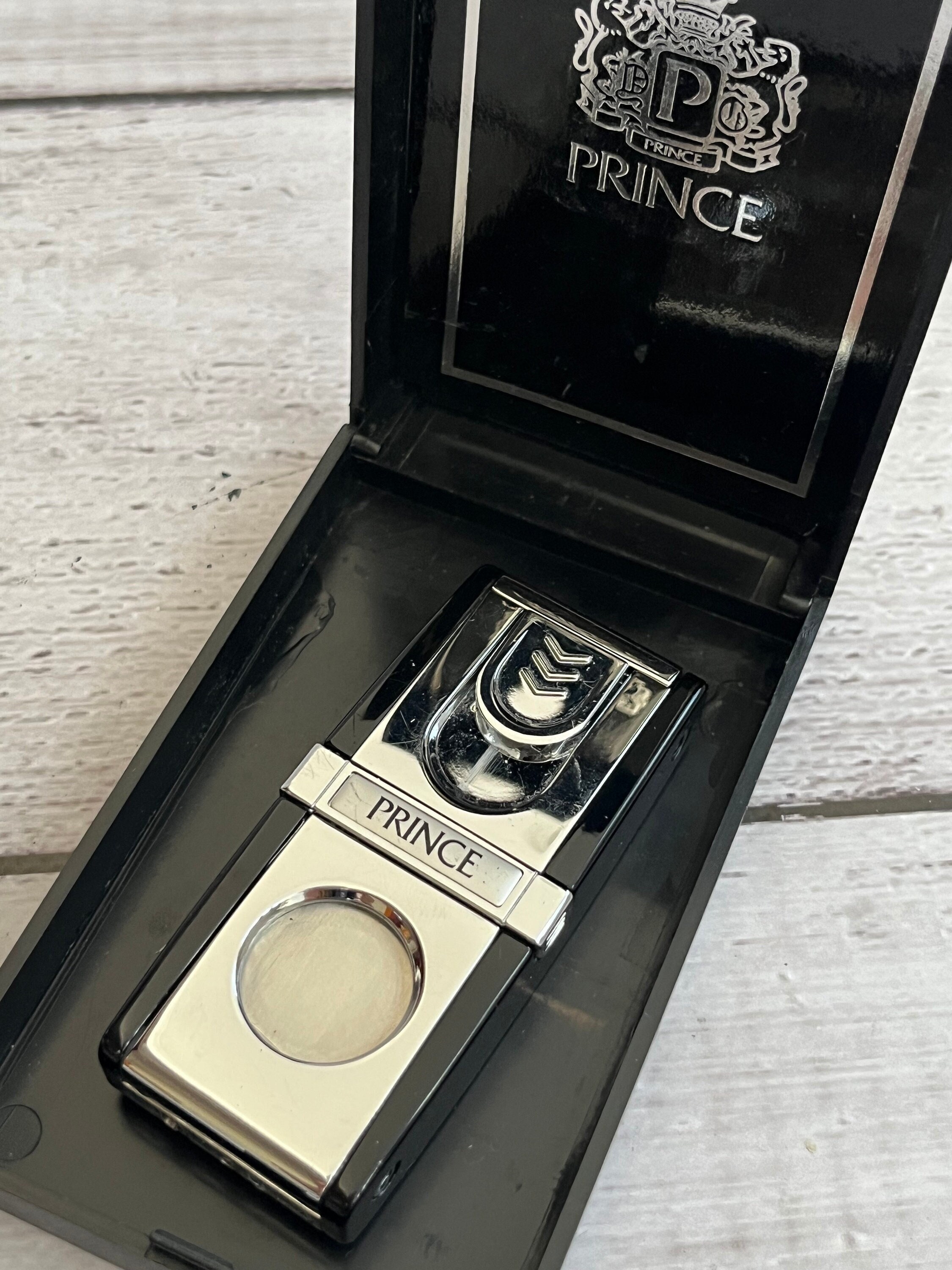 Vintage Prince K9 Cigar Lighter With Detachable Cutter