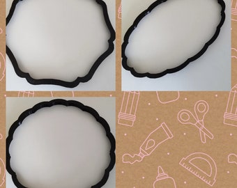 Cookie cutter xxl, fondant, cookie cutter xxl, pottery tool, clay, ceramics, pottery, cookie cutter dishes, pottery tool, clay, cutter xxl