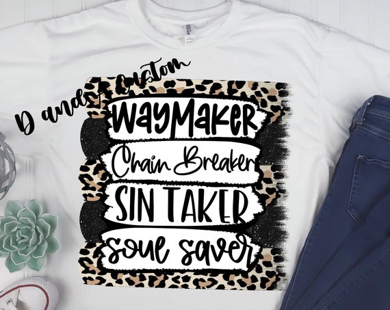 Waymaker Christian T Shirt, Pretty Jesus Tee, Faith based ministry shirt, Church missionary womens t shirt, Christian Wear