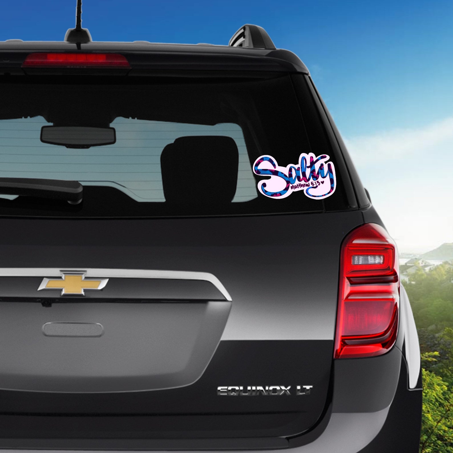 Scripture Car Decal Bible Verse Car Decal Christian Car Etsy