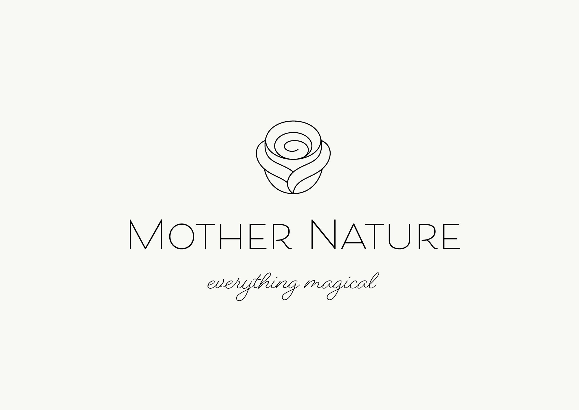 Minimalist Rose Logo Design Plant Logo Flower Logo Design - Etsy Finland