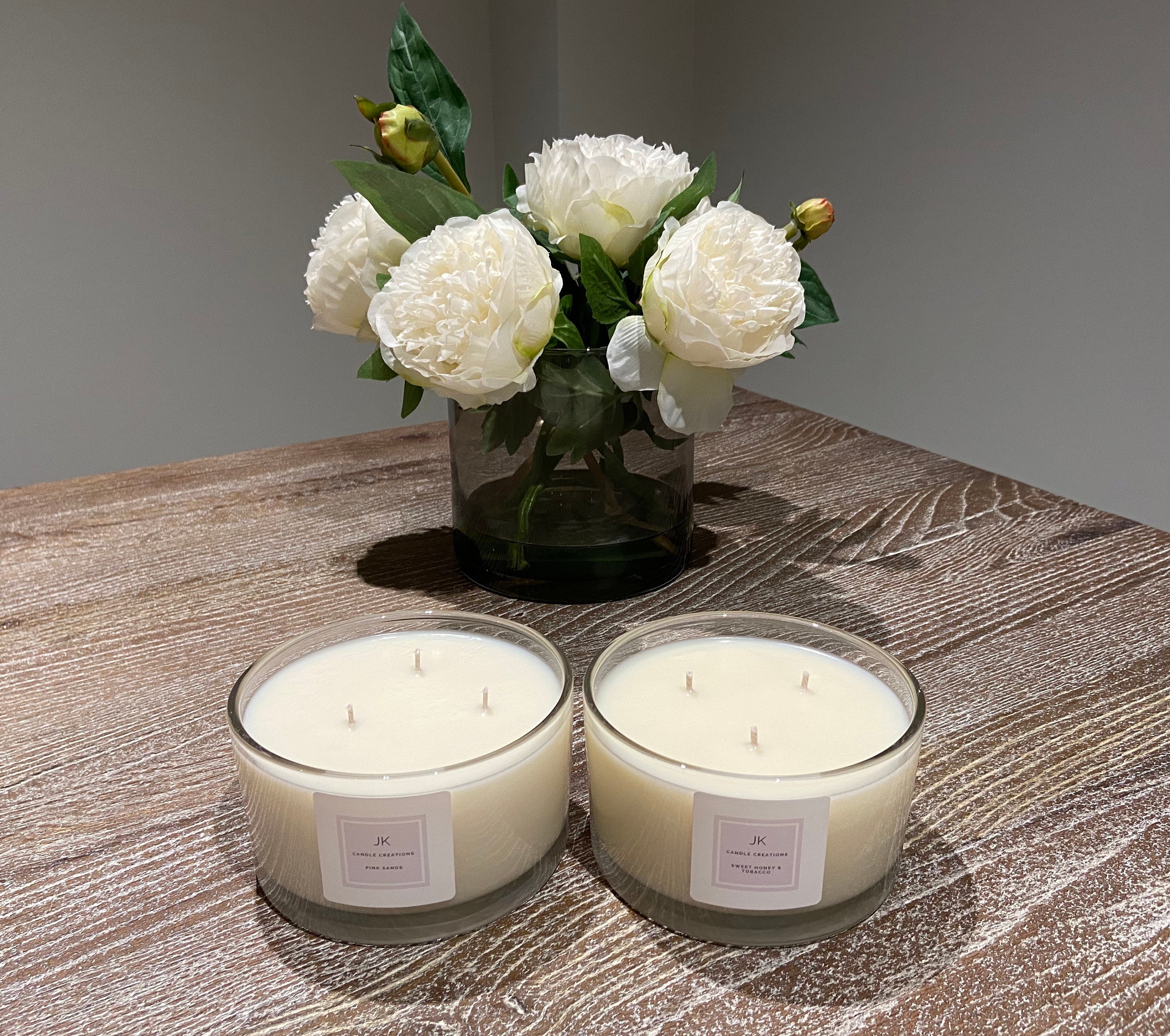 Luxury 3 Wick Candle Etsy