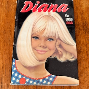 Vintage 1968 Diana for Girls Annual | Classic British Girls&#39; Comic Book / Magazine