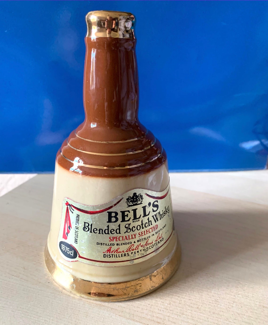 Bells Blended Scotch Whisky Ceramic Bell Decanter by Wade Etsy