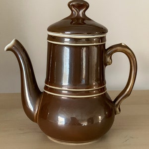 Vintage Lustreware Lidded Coffee Pot