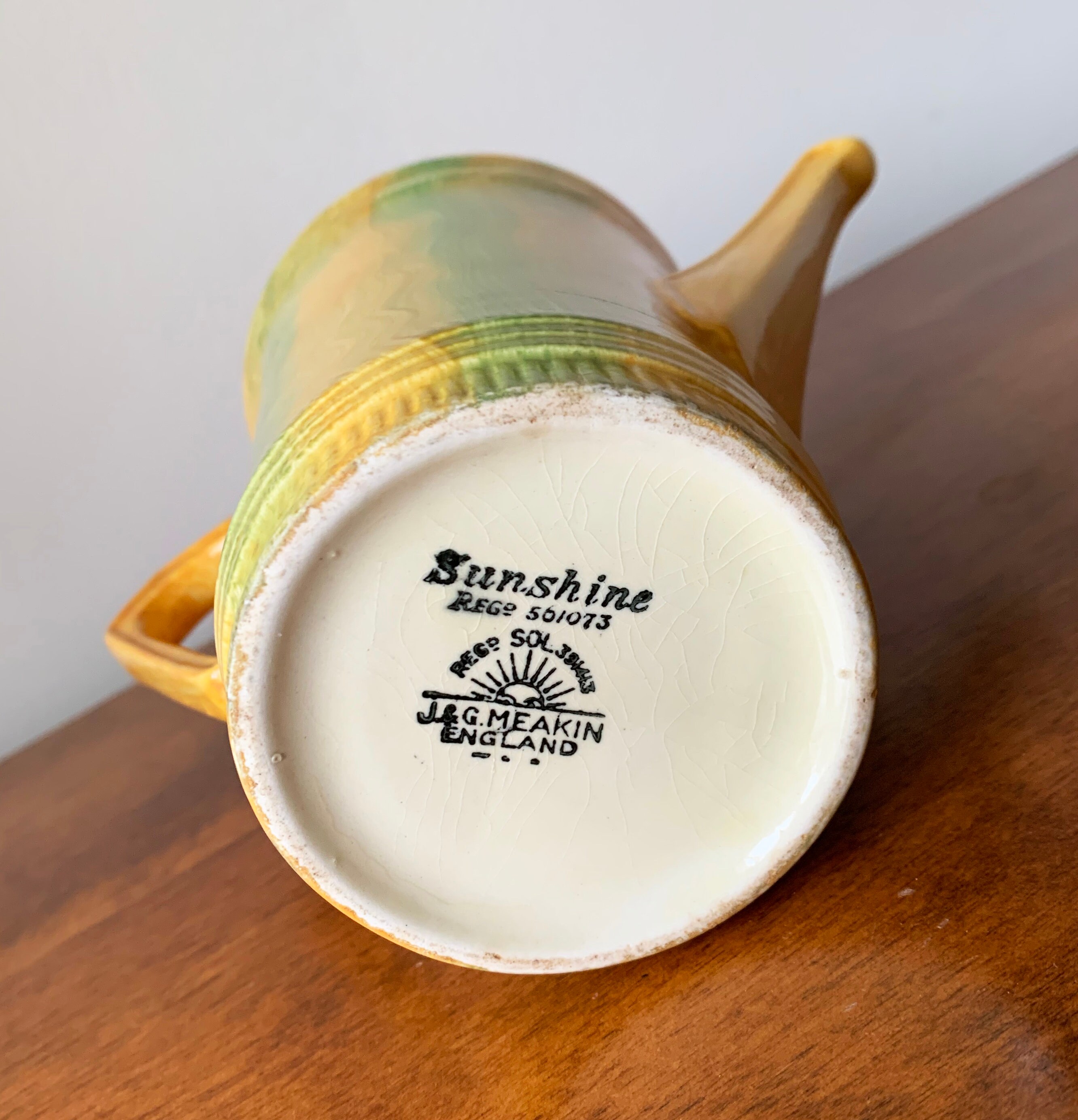 Rare J&G Meakin Sol / Johnson Bros Pareek Art Deco Sunshine Pattern ...