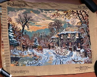 Penelope Completed Unframed Vintage Tapestry - Design Polmassic After John Corcoran