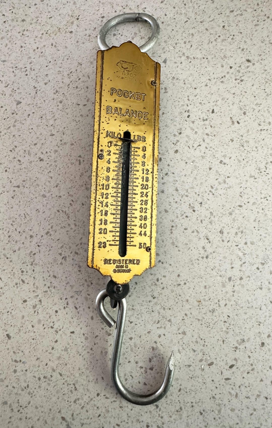 Balanzas de resorte CK antiguas de Alemania Occidental España