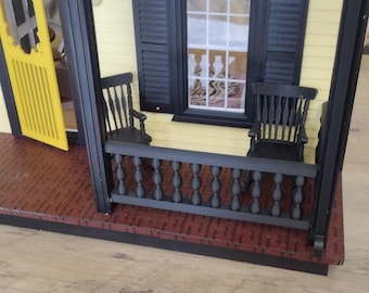 Porch Rails are made to fit Vermont Farmhouse Jr