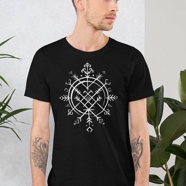 Baltic Runes | Premium Tee | Baltic Pagan Symbols | Latvian Folk Ornaments