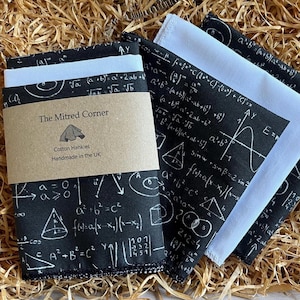 Scienza Algebra Scuola Matematica Design Fazzoletti Fazzoletti Cotone