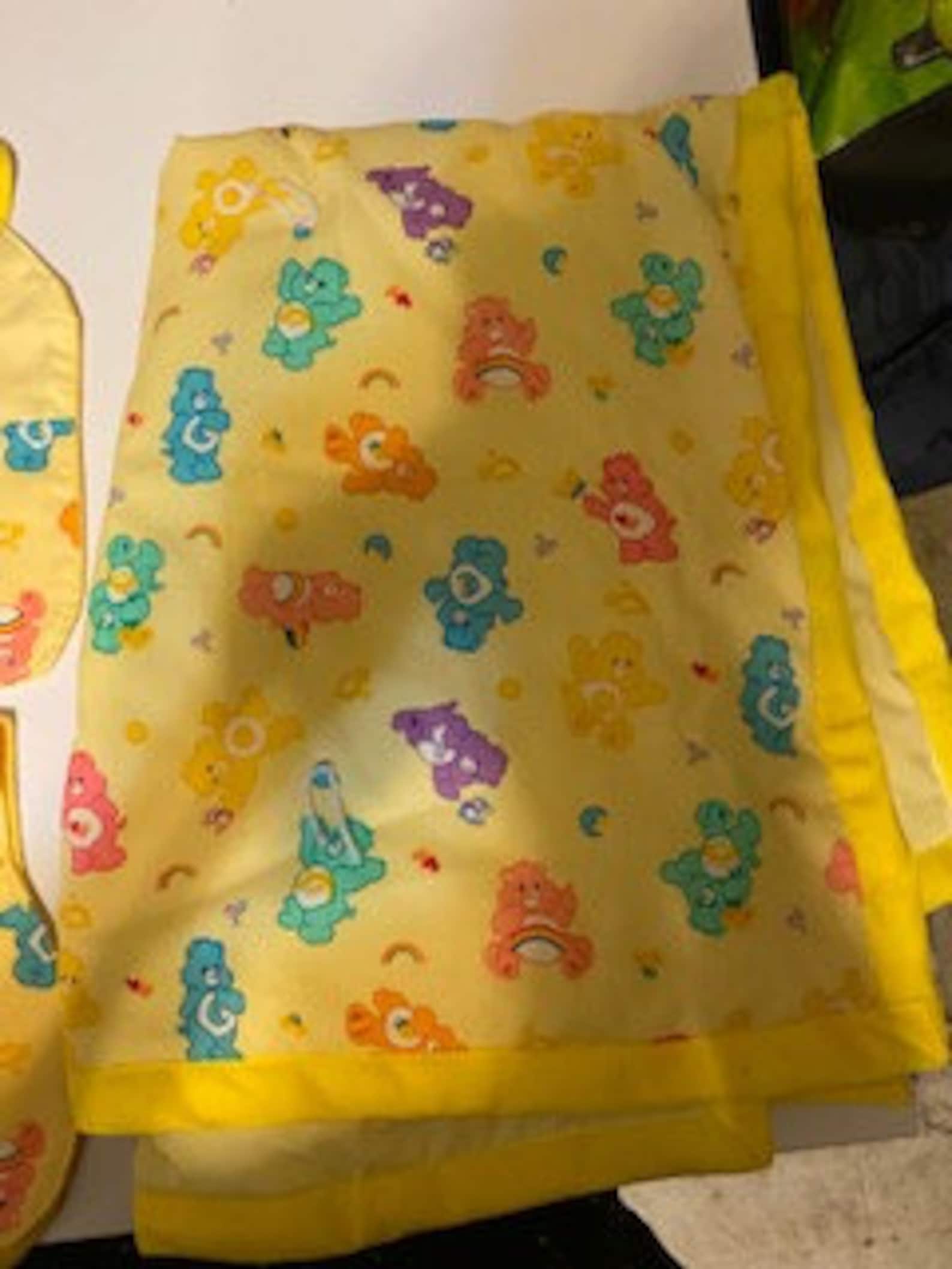 Care Bear baby blanket Etsy