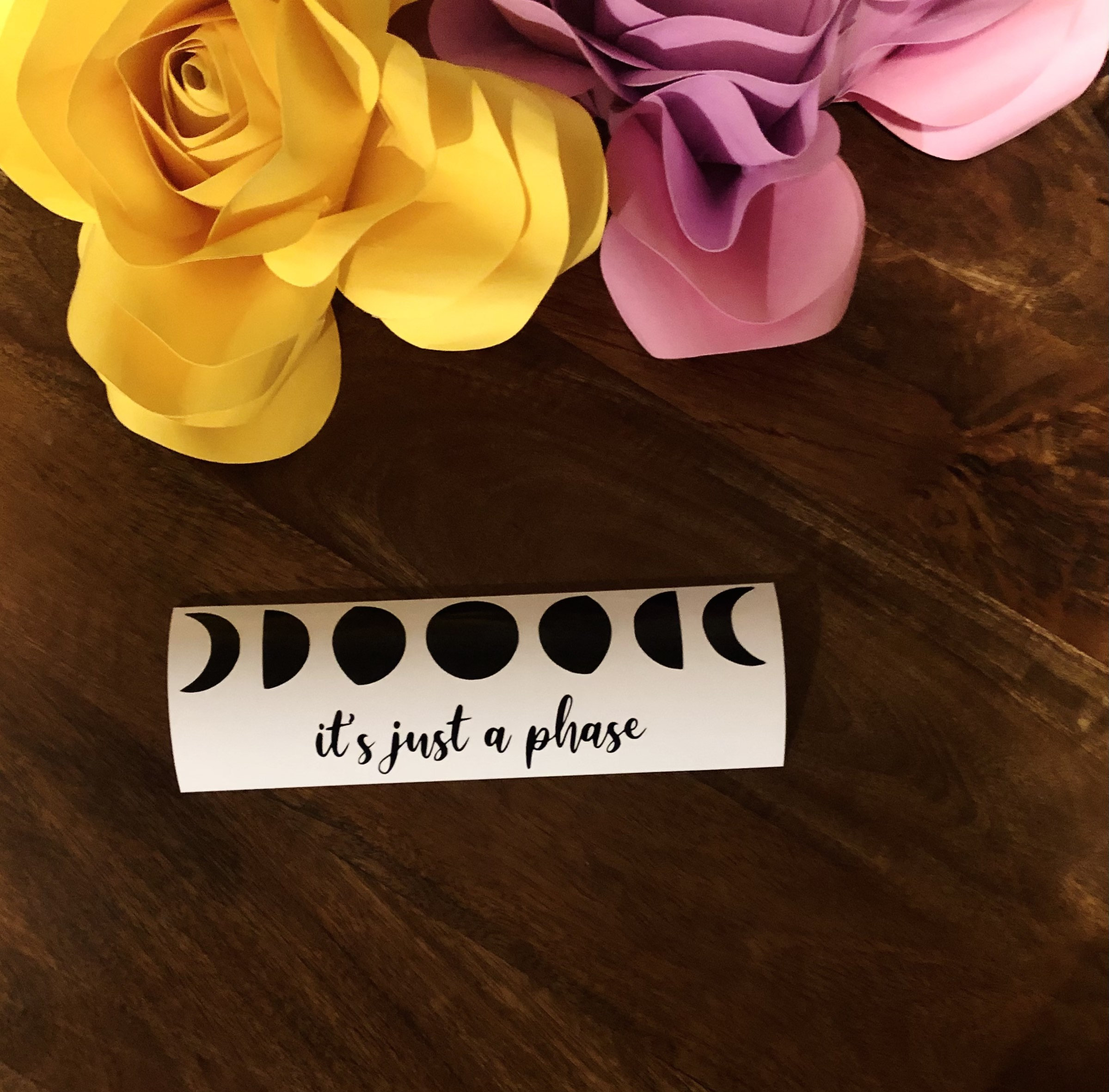 Its Just A Phase Vinyl Decal - Etsy