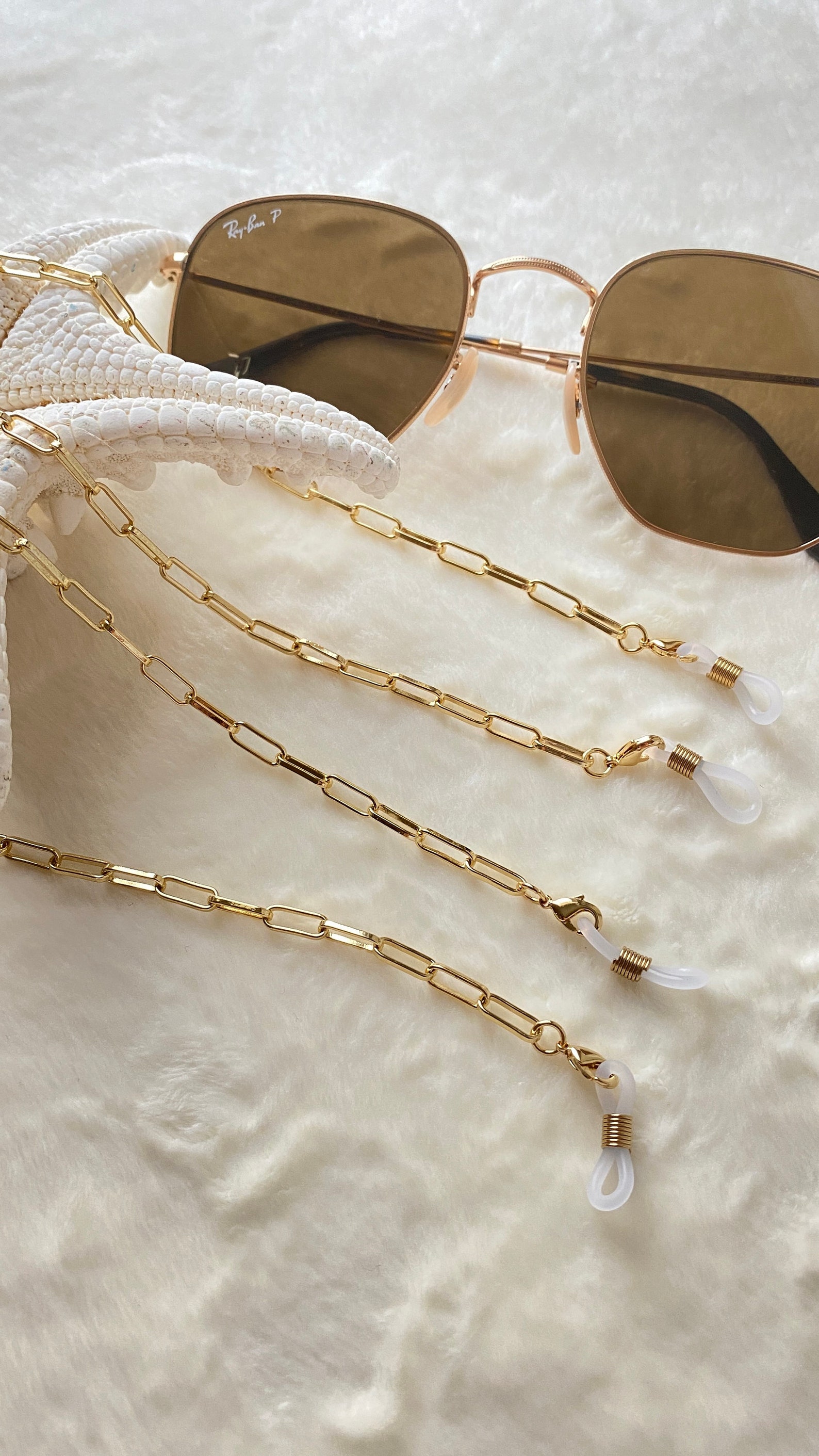 Gold Sunglasses Chain Chain for Eyeglasses Eyeglass Chain Etsy