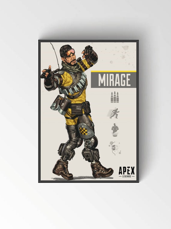 Xbox/PS4 Gaming Poster Print A3 A4 A5 Home Decor Apex Legends "Wattson"