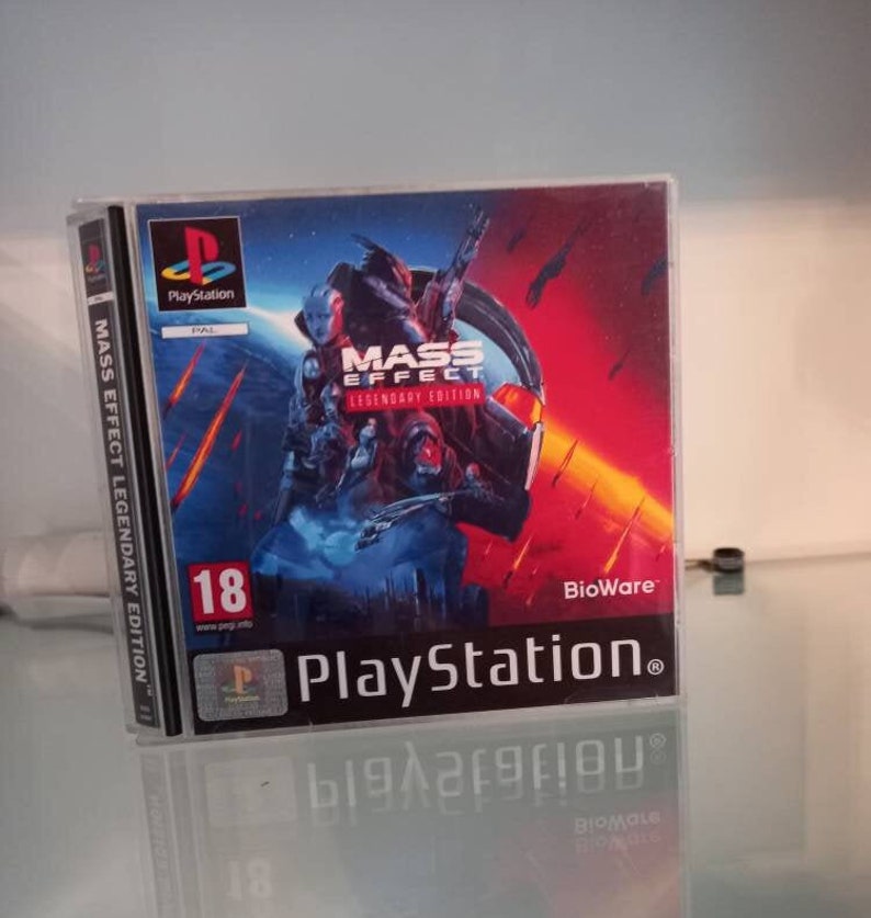 Mass Effect Legendary Edition Trilogy PS4 PS5 PlayStation Etsy