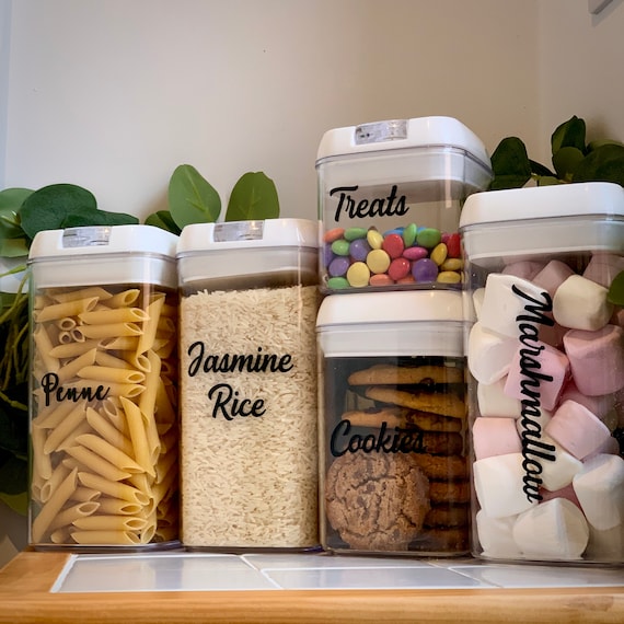 Food Storage Jars Containers Spaghetti Jars Pasta Storage Etsy UK