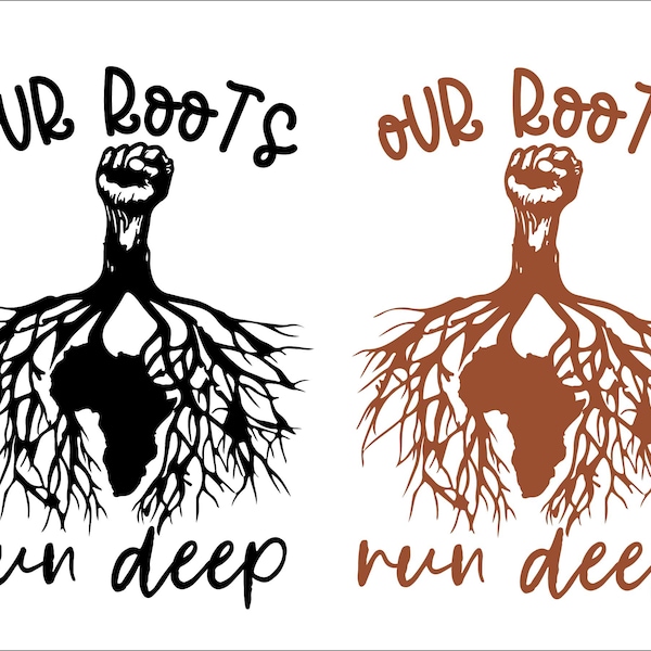 Our Roots Rund Deep Our Roots Run Deep Wall Art - Etsy