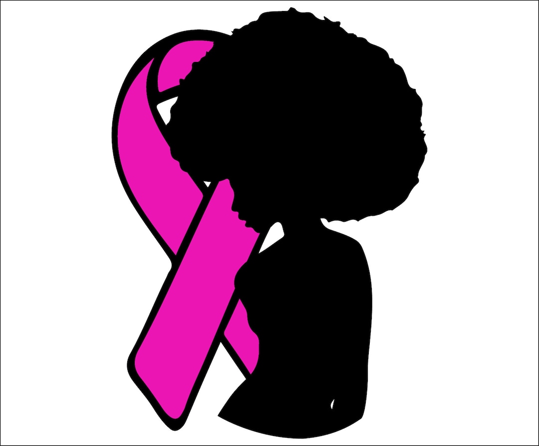 Together We Are Strong, Pink Ribbon Svg, Queen Clipart African American ...