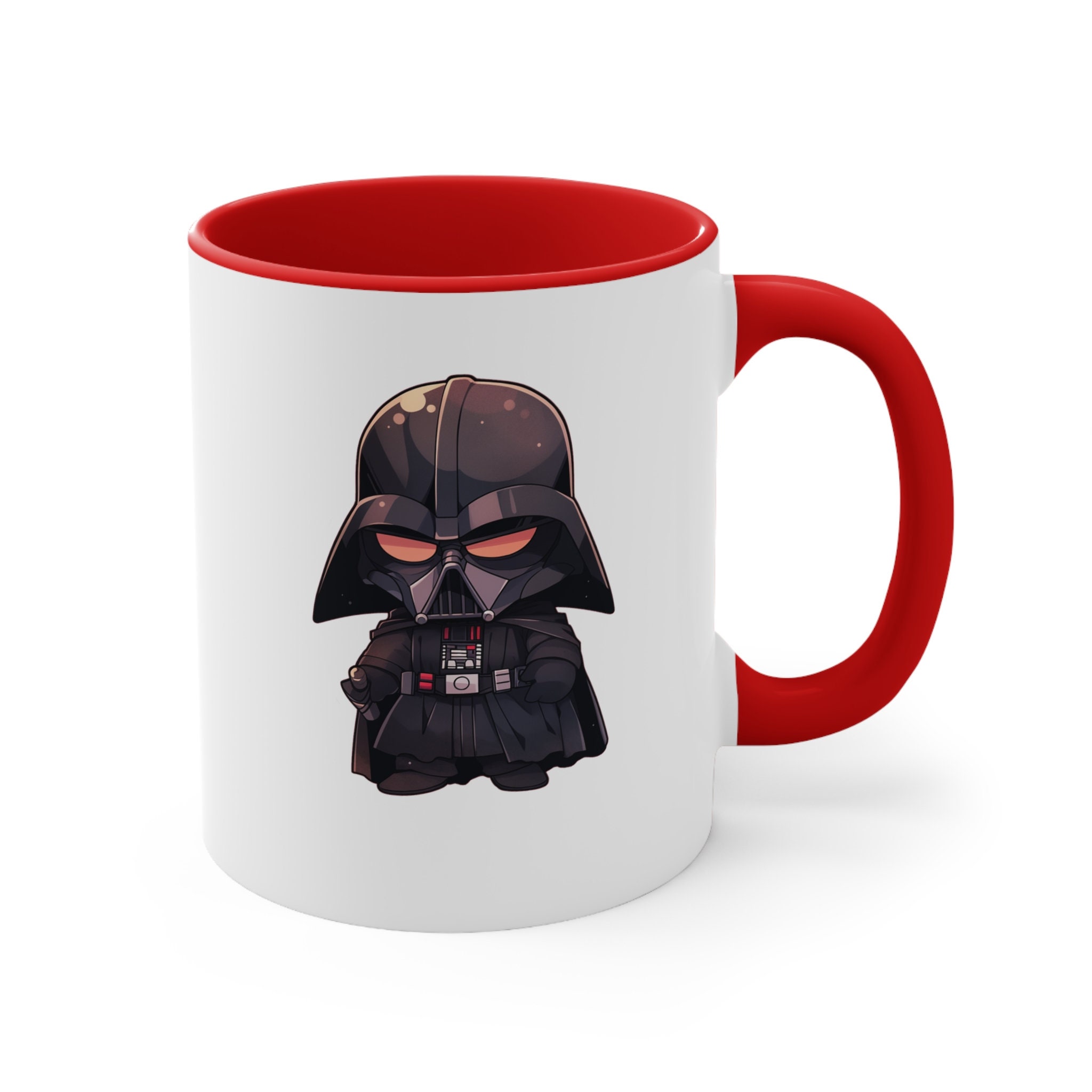 Chibi Darth Vader Coffee Mug Cute Star Wars Coffee Cup for Fans Dark ...