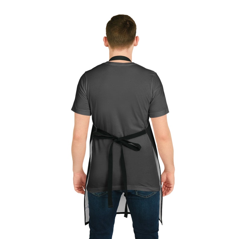 looks like meat is back on the menu boys kitchen apron | funny mens chef apron men's chef's apron | Lord of the Rings fan cookware cookout image 3