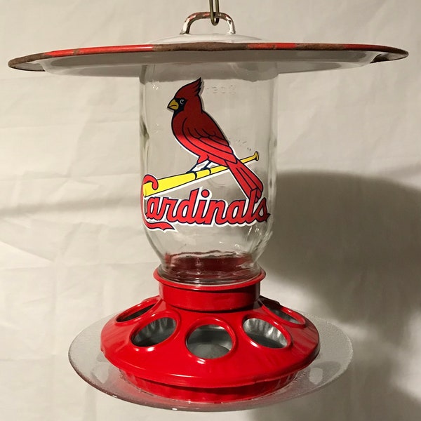 Cardinal Bird Feeder Etsy