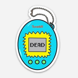 Dead Tamagotchi Sticker