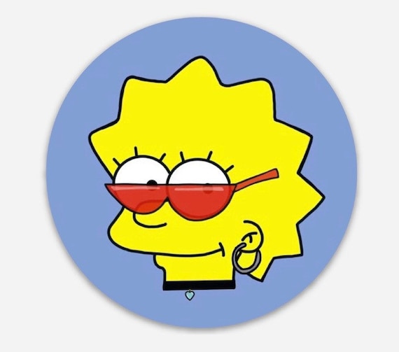 Lisa Simpson Sticker