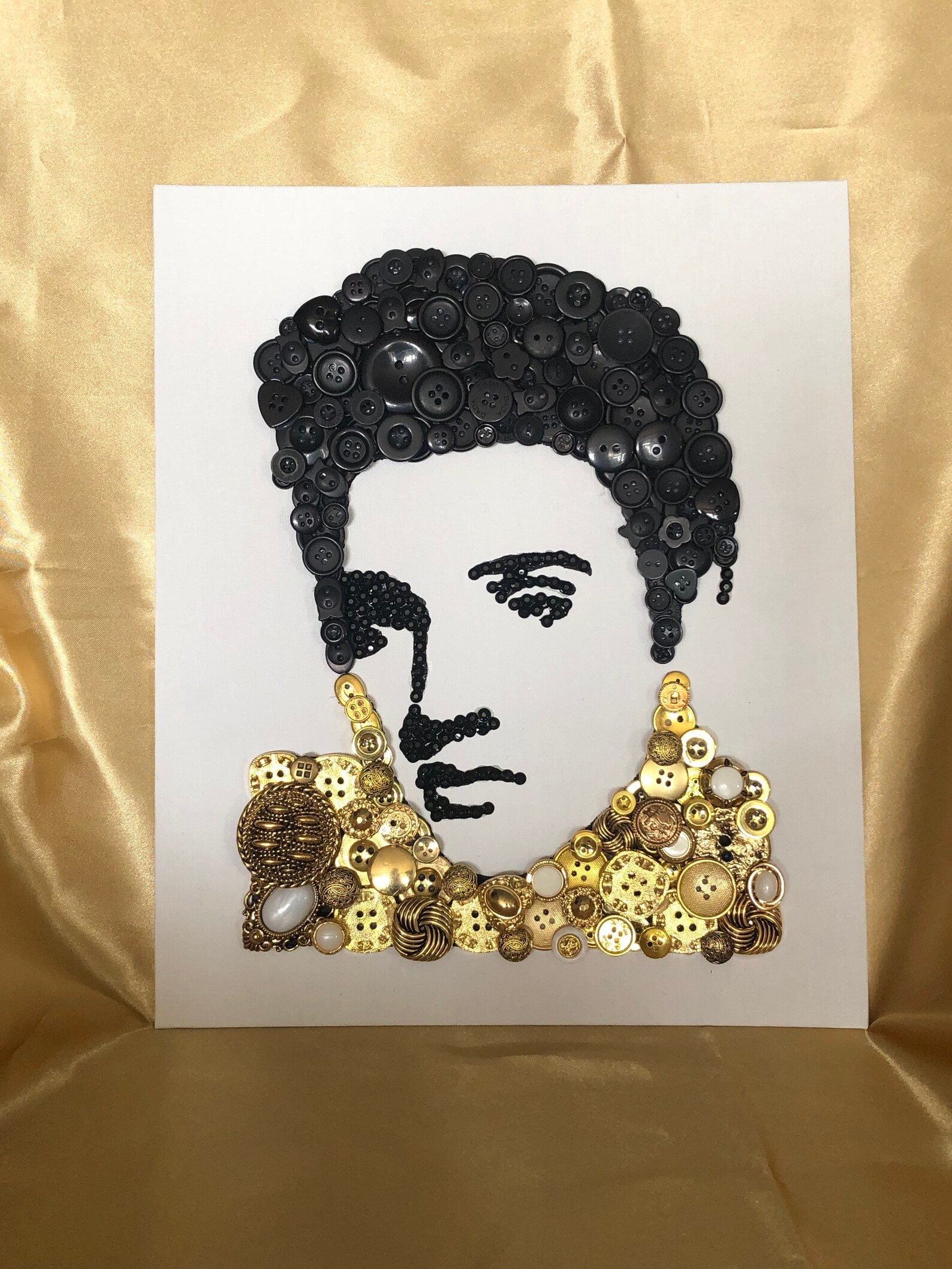 Elvis Presley Button Art | Etsy