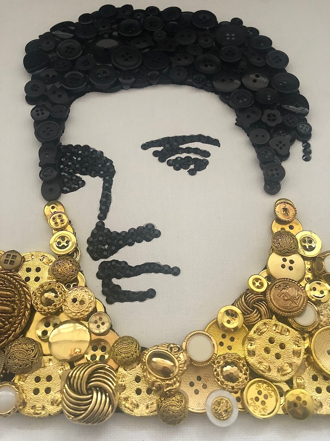 Elvis Presley Button Art | Etsy
