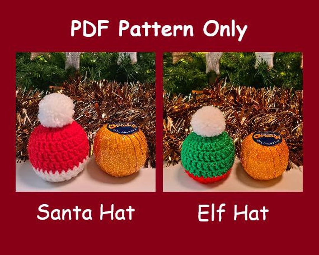 Terry Search Pattern Crochet Pattern / Festive Terry's Chocolate Orange Covers / Instant PDF ...