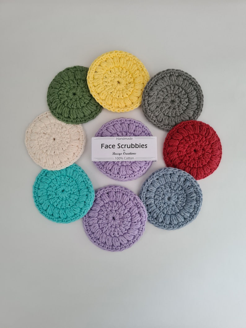 Crochet Pattern / Face Scrubbies / Instant PDF Download - Etsy