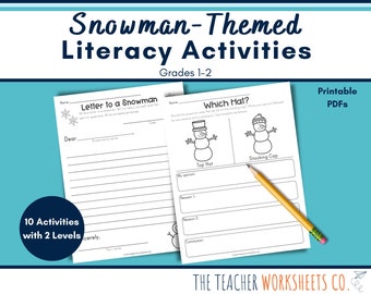 Winter Literacy Activities