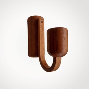 Domus Teakholz Wandlampe 60er Mid-Century