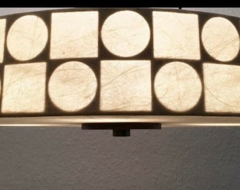 Cocoon German Goldkant 70's midcentury cocoon ceiling lamp