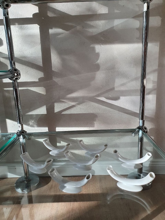 Modern Set of 7 Vases From Rosenthal Germany Porcelain, 60s 70s 