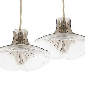 1 of 7 Carlo Nason design lighting by Kalmar Franken Midcentury modern Mazzega Italian Murano glass, vintage blossoms chandelier, 60s, 70s