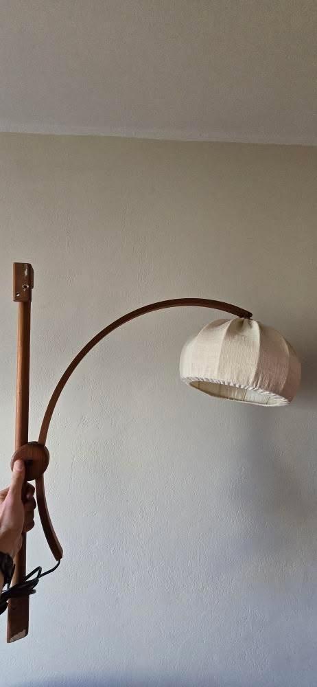 Domus Wall Lamp | Teak wood | Danish Lighting Style | 60's 70's | midcentury | Vintage Lighting | wall sconces | Japandi scandi boho