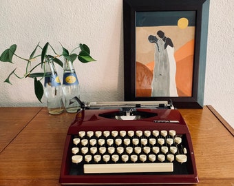 Midcentury Typewriter Adler Tippa S