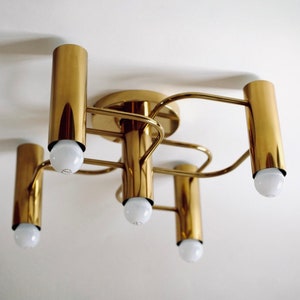 Gaetano Sciolari Leola chandelier 60s