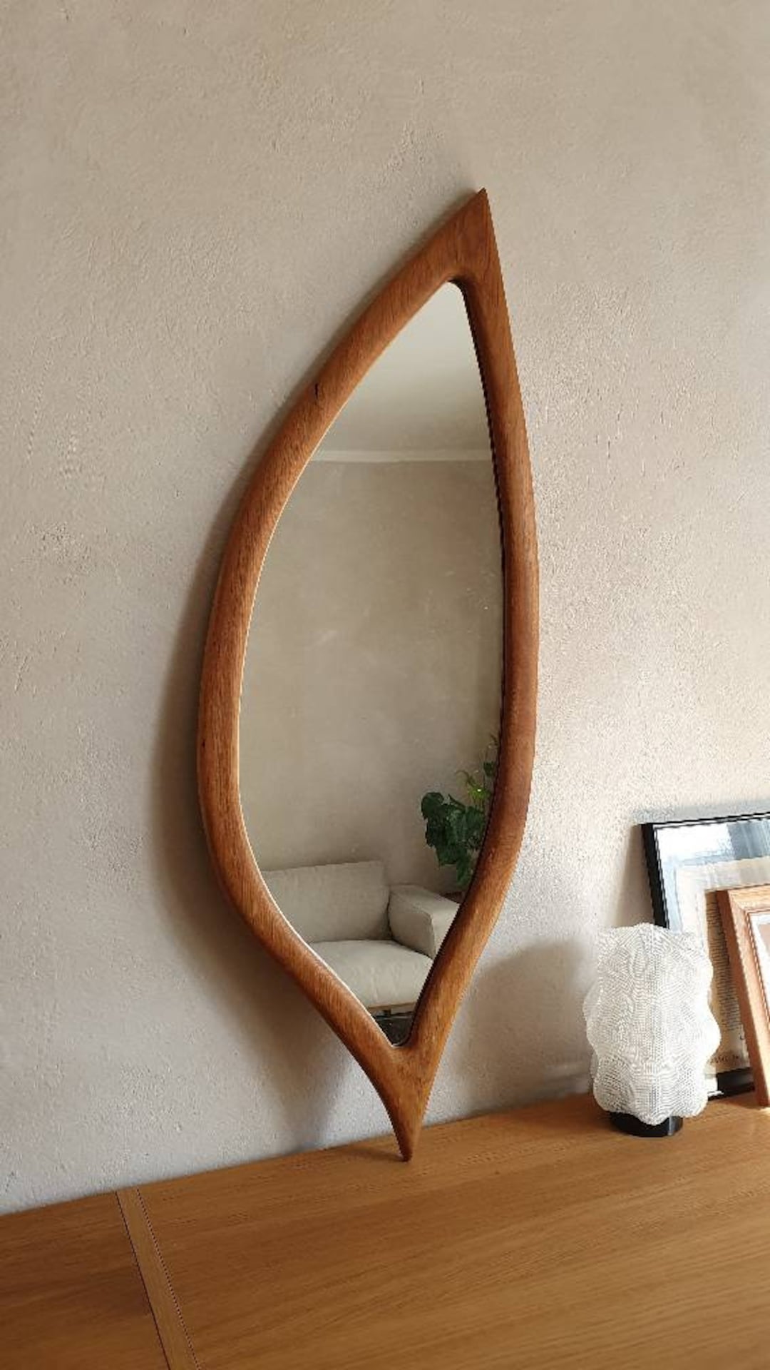 IDEE JATI TUA MIRROR M　美品 JATI TUA MIRROR M｜スタンドミラー｜IDEE SHOP Online