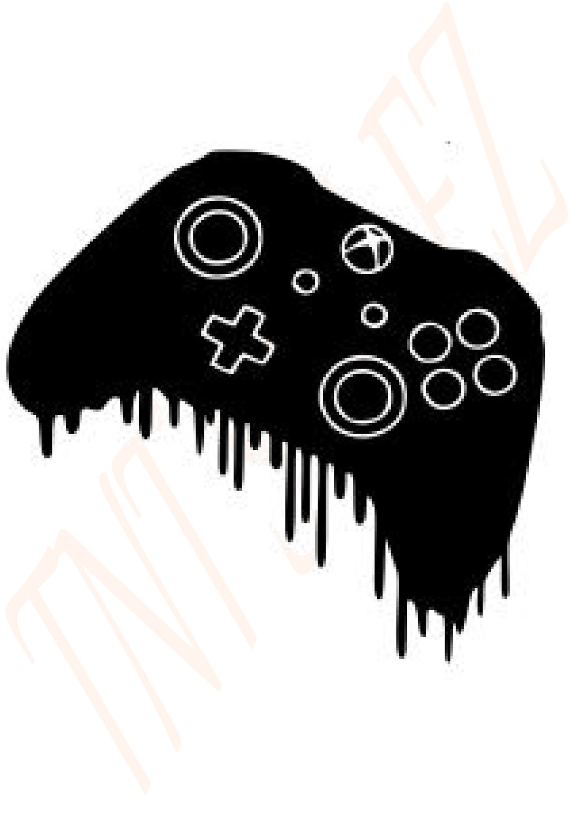 Xbox Dripping Controller Bundle Gamer Zone SVG JPEG | Etsy