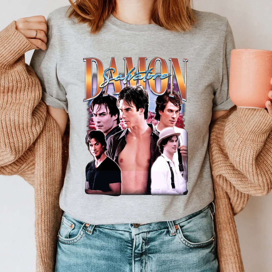 Retro Damon Salvatore Shirtdamon Salvatore Sweatshirt,damon Salvatore