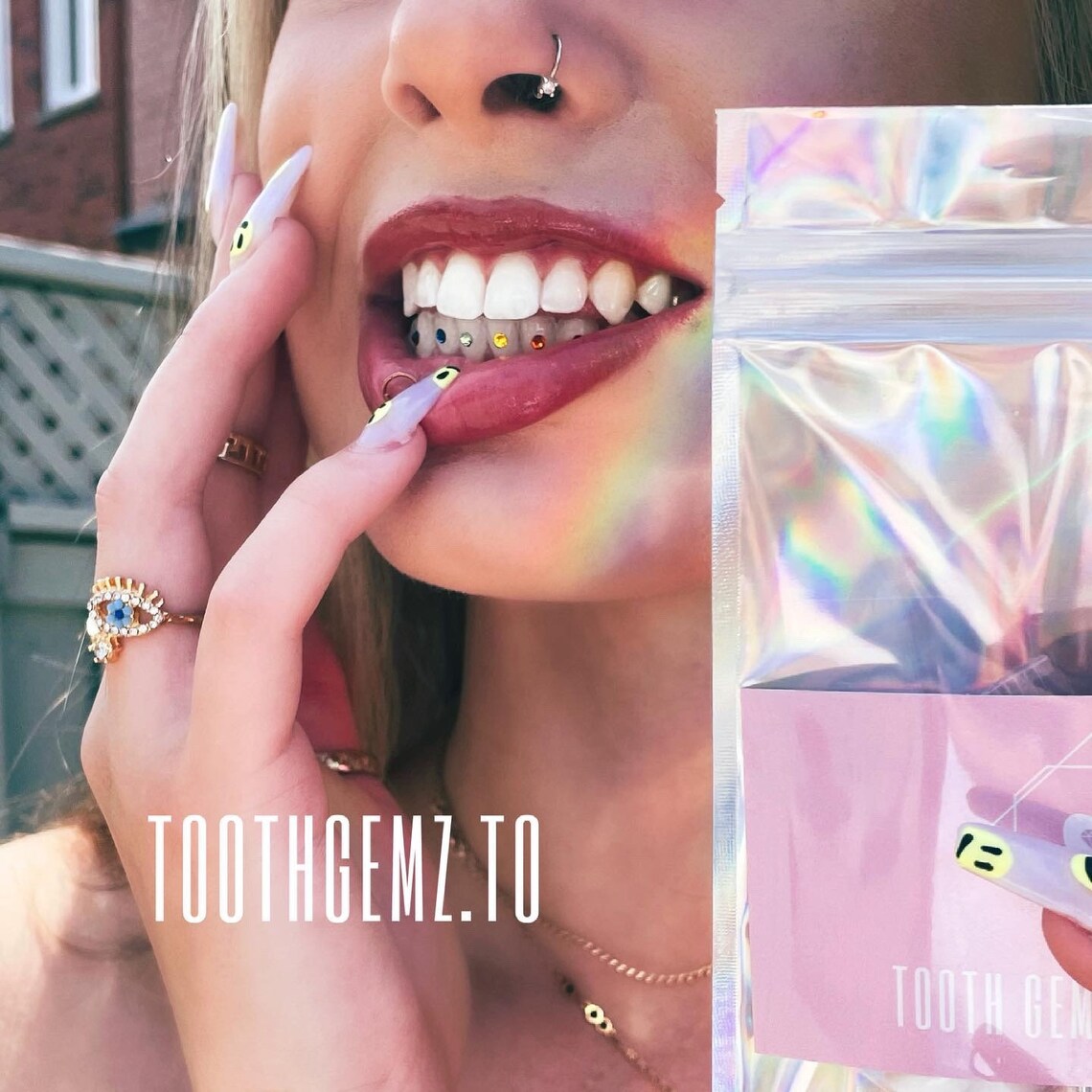 PRIDE DIY Tooth Gem Kit Etsy