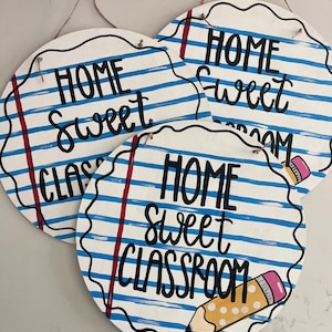 Classroom Door Hanger