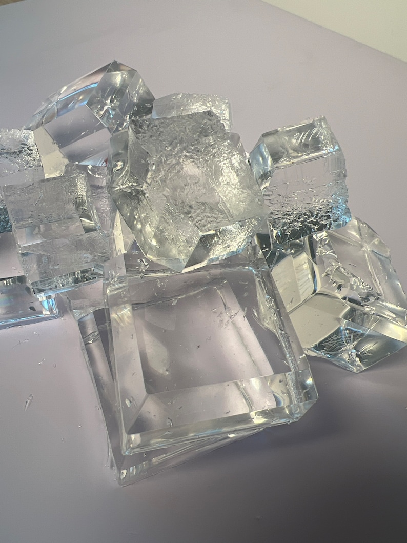 Floating Fake Ice Cubes Photography Props Reusable Ice Etsy