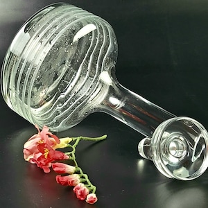 Vintage - New KROSNO Poland Crystal Decanter - 11.5&quot; Tall