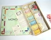 1935 Board Game - Monopoly - Parker Brothers -Real Estate Trading game
