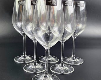 Vintage Tyrol Wine Glasses by Riedel – Set of 6 – 8 1/4" Tall